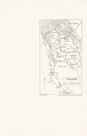 Thailand / drawn by the Department of Lands & Survey, New Zealand.