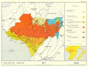 National resources survey. Wanganui Region / compiled and drawn by the Department of Lands and Survey.