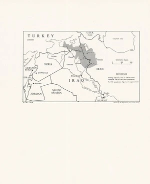 [Middle East sketch map] / drawn by the Department of Lands & Survey.