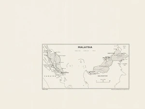 Malaysia / drawn by the Department of Lands & Survey.