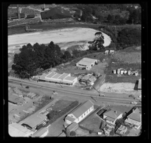 Auction Mart, C B A, C A Rickards, and other Great North Road shops, New Lynn, Waitakere City, Auckland