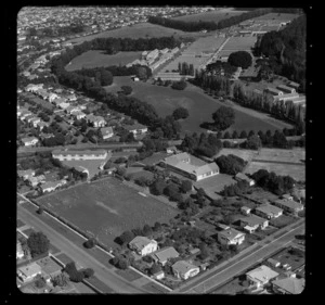 Rugby game and surrounding area, Auckland Region