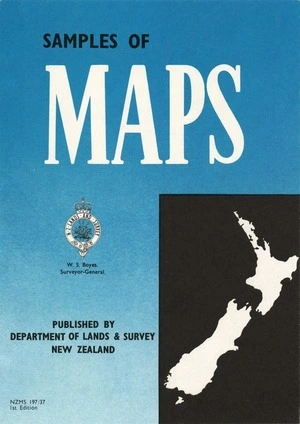 Samples of maps : published by the Department of Lands and Survey.