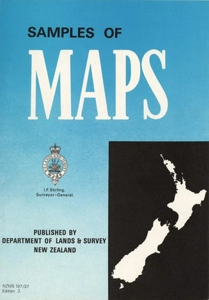 Samples of maps : published by the Department of Lands and Survey.