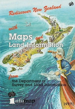 Rediscover New Zealand with maps and land information from the Department of Survey and Land Information.