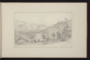Guérard, Eugen von, 1811-1901: Von einem Berge am Wonongatta [Wonnangatta] River Gippsland. 6.12.60