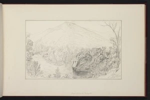 Guérard, Eugen von, 1811-1901: Rock on the Wanangatta [Wonnangatta] River. 17. Dec. 1860