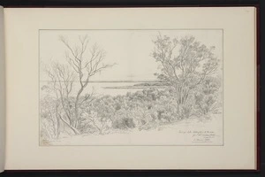 Guérard, Eugen von, 1811-1901: Part of Lake Wellington to the West. from Mr. Baldens Station. Gippsland. 1. Januar 1861