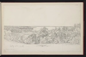 Guérard, Eugen von, 1811-1901: Lake King. Eagle Point. 5. Januar 1861