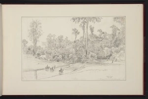 Guérard, Eugen von, 1811-1901: Tambo River Omeo Road. [Gippsland Australia, January 1861?]