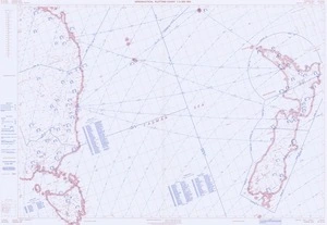 Aeronautical plotting chart 1:3,000,000. Tasman Sea.