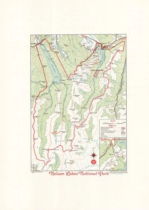 Nelson Lakes National Park / drawn by D.A. MacMorland.