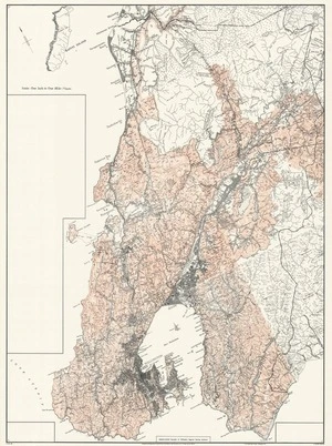 Boundary of Wellington Regional Planning Authority.
