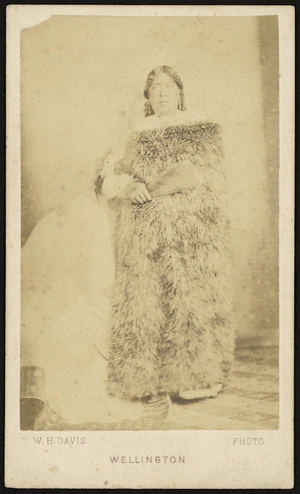 Davis, William Henry Whitmore fl 1860-1880 :Portrait of Ramari (Porirua)