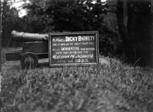 Dicky Barrett cannon