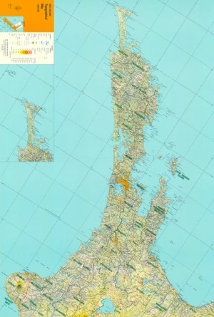 New Zealand topographical map 1:500,000 : [territorial local authority boundaries]