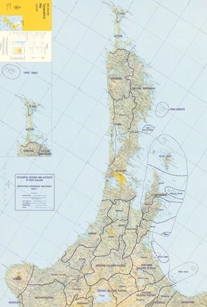 Ecological regions and districts of New Zealand : provisional boundaries and names.