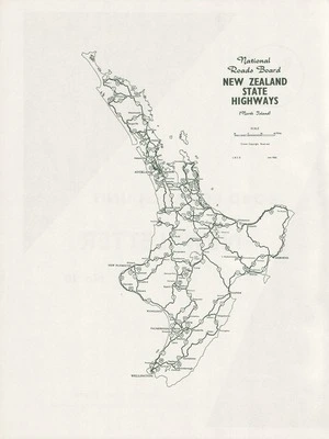 New Zealand state highways / National Roads Board.