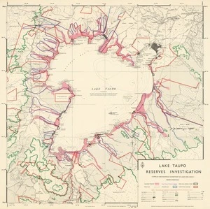 Lake Taupo reserves investigation : reserve proposals / compiled and drawn by Department of Lands and Survey ; D. McCormack.