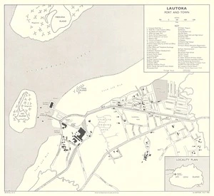 Lautoka, port and town / drawn by Department of Lands and Survey.