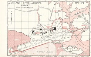 Auckland International Airport : map no 2 / drawn by the Department of Lands & Survey.