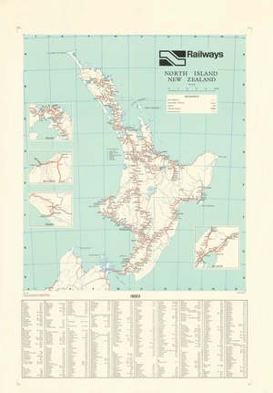 North Island New Zealand / drawn by the Department of Lands & Survey.