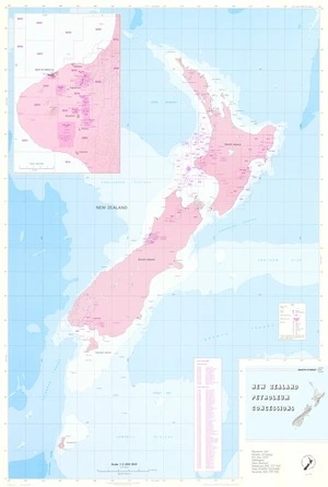 New Zealand petroleum concessions / cartography by the Department of Survey and Land Information.