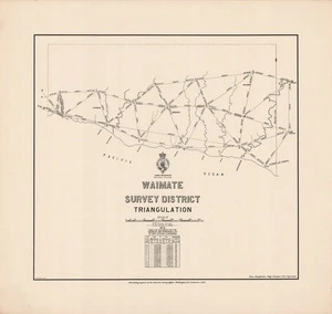 Waimate Survey District triangulation / W. Gordon delt.