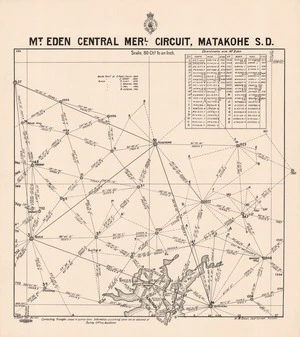 Mt Eden Central meridional circuit, Matakohe S.D. / C. Palmer Delt, Decr 1913.