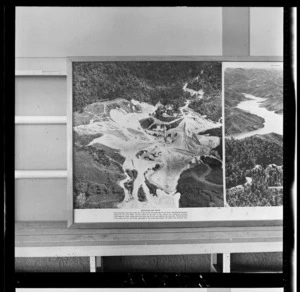 Hunua Dam, Auckland Region, photograph used in the Changing Auckland Exhibition