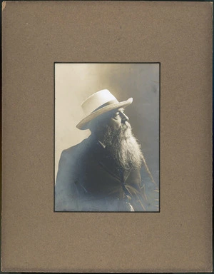 Portrait of Mr Beasley - Photograph taken by Frank J Denton