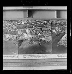 Jellicoe Wharf, Ports of Auckland, photograph used in the Changing Auckland Exhibition