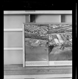 Jellicoe Wharf, Ports of Auckland, photograph used in the Changing Auckland Exhibition