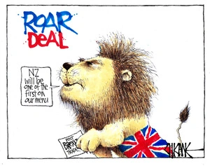 Roar deal - British Lion says New Zealand is first on the post Brexit trade menu