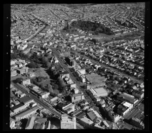 Myers Park, Greys Avenue, and Vincent Street, Auckland