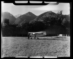 Mount Cook Airlines Tripacer, Fox Glacier, West Coast