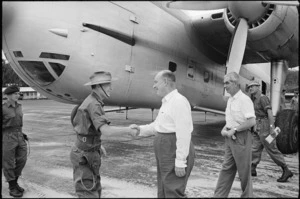 Steve Weir and Dan Riddiford during their visit to Vietnam