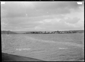Raglan from Wharepuna, August 1910 - Photograph taken by Gilmour Brothers