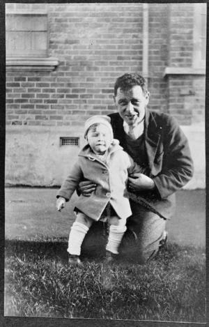 Ormond Edward Burton with his son Robert