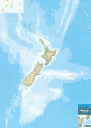 Aotearoa New Zealand 1:3 000 000.