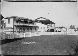 Grandstand at Hastings Racecourse
