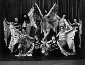Wellington Girls College students performing the Dance of the Butterflies and Dragonflies