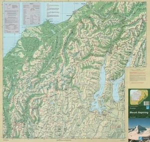 Parkmap Mount Aspiring.