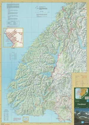 Parkmap Fiordland.