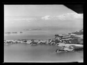 Mullet Point area, Martins Bay, and Motuora Island, Auckland Region