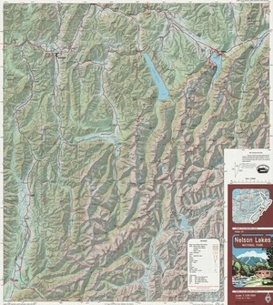 Map of Nelson Lakes National Park