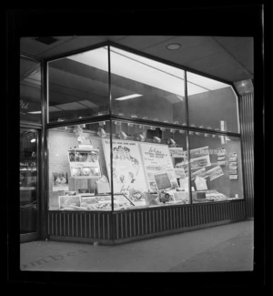 Whitcombe & Tombs, window display