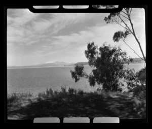 Lake Taupo from the foreshore, Waikato Region