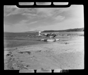 Airways Cessna on Lake Taupo, Waikato Region