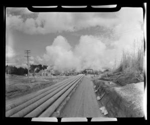 Geothermal area, Wairakei, Taupo District, Waikato Region